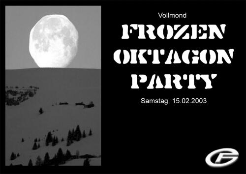 Flyer Frozen Oktagon Party